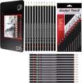 Set of 12pcs different shades Drawing/Sketching pencils. 
