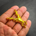 High Quality Golden Markhor Metal Monogram Metal Marka,Metal Monogram For Bike,Metal Monogram Sticker For Bike,Metal Monogram For Car. 