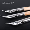 Panwenbo 3 batik pen creative tools 3 pieces set Miao batik tool knife set manufacturers wholesale. 