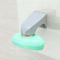 Magnetic Soap Dish Container Dispenser Wall Attachment Adhesion Soap Holder Kitchen Household Bathroom Gadgets Dropshipping. 