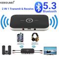 Transmitter Receiver Bluetooth Audio Stereo 3.5mm AUX Jack RCA USB Dongle Music Wireless Adapter For Car kit PC TV Headphone. 