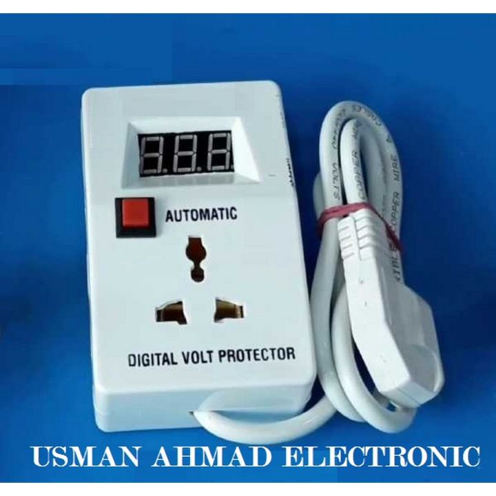 Digital power protector Automatic Digital Power Protector Over Under Voltage Protection Smart Voltage Monitor (Muhafiz)