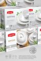 Nori Take#33 Melamine Dinner Set Including Stainless Steel Cutlery 80 PCs DG. 