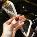 For iphone XS Max  3D Diamond Pattern Clear Soft TPU Full Cover Shockproof Case. 