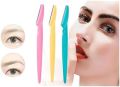 (Pack of 3) Eyebrow Razor Face Shaver for Women & Girls. 