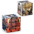 Custom pattern Rubik's cube third-order educational creative toys two-dimensional cartoon original god and ghost animation peripheral. 