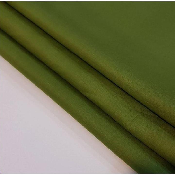 Mehandi Color Bareeza Lawn Cotton for Trouser or Shirts For Women