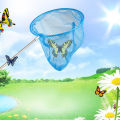 Extendable Kids Telescopic Butterfly Net Toy Catching Bugs Insect Fish Gift. 