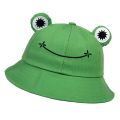 Cute Frog Bucket Hats women Bucket Hat Women Summer Outdoor Sun Fishing Cap Cotton Wild Panama Hats Loser Lione. 