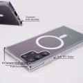 Magsafe Case/Cover for Samsung S23 Ultra Transparent. 