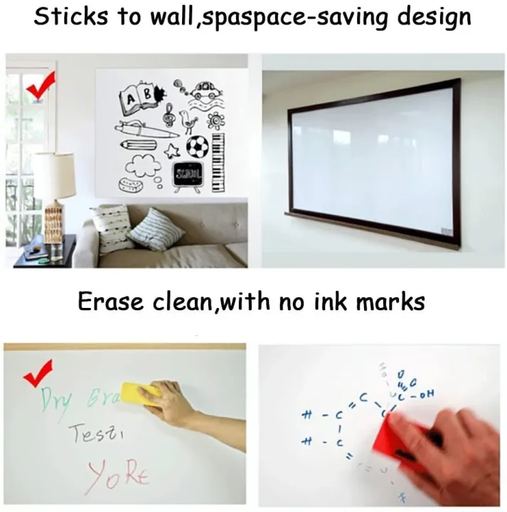 Artisan%20-%20Dry%20Erase%20Whiteboard%20Sticker%20Vinyl%20Sticker,%20Self-adhesive%20&%20reusable%20White%20Board%20Peel%20Stick%20for%20School,Office,Home,Kids%20Drawing%20with%202%20erasable%20markers%20-%20Image%205