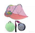 Folding mosquito net. 