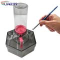 Watercolor Brush Cleaner Transparent Paint Brush Cleaner Cup Set Reusable Water-based Bristle Cleaning Tool for Artists Easy Rinse Paintbrush Cleaning Kit Paintbrush Set Rinser. 