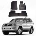 Toyota Prado 7D Floor Mat ( Flat Style ) 3PCS - Model 2002-2009 Prado Best Floor Mats | Prado 7D | Prado Mat | Mix Thread. 