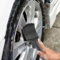 Black Car Tire Cleaning Brush Dual Purpose Floor Mat Car Beauty Detail Wash Brushs Car Care Cleaning Tool. 