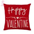 Pillow Cover Love Theme Valentine's Day Sofa Bed Decoration Pillow Cushion Cover. 