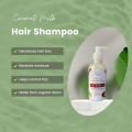 Organic Coconut Shampoo for Dry and Dull Hair | For all Hair Types| 285ml. 
