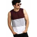 Multi Color Crew Neck Stylish Short Sleeve Sando. 