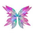Nerhorer- Comfortable Butterfly Wings for Children Enchanting Glowing Butterfly Wings Light Up Fairy Costume Cosplay Gift for Girls Popular in Asia Glowing Wing Fairy Wings. 