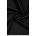 Pure Jet-Black Suit Of Washing-Wear Unstitched Fabric For Men (shalwarkameez). 