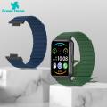 Green Home Watch Belt Wear-resistant Magnetic Smart Wristwatch Strap Replacement. 