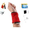 Wrist Sports Wallet Fitness Band Wristbands Travel Cycling Hiking. 