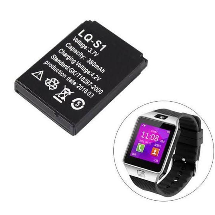 Smart Watch Li ion Polymer Battery 380mAh 3.7V Daraz.pk