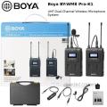 BOYA BY-WM8 Pro-K1 UHF Dual-Channel Wireless Microphone System. 