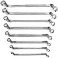 8 pcs Offset ring spanner set 6-22mm. 