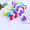 Back Bath Sponge Shower Body Exfoliate Strap Flower Mesh Net Shoulder Scrubber Long Sponge Shower Body Wash Brush Foaming (Multicolor). 