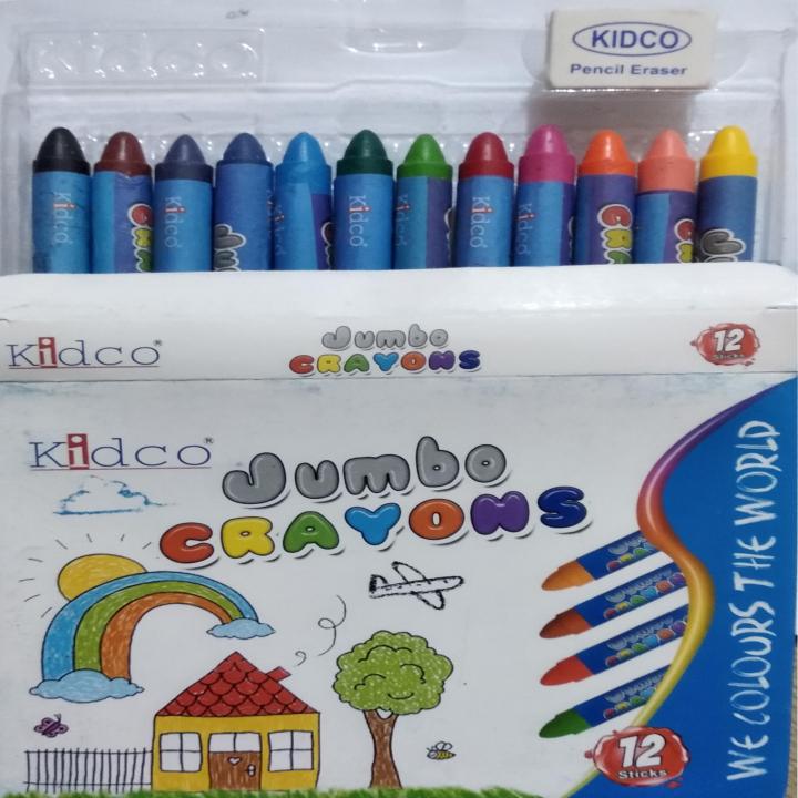 Jumbo%20Wax%20Crayon%2012%20Colors%20Art%20#%20312%20(1%20Pcs)%20-%20Image%204
