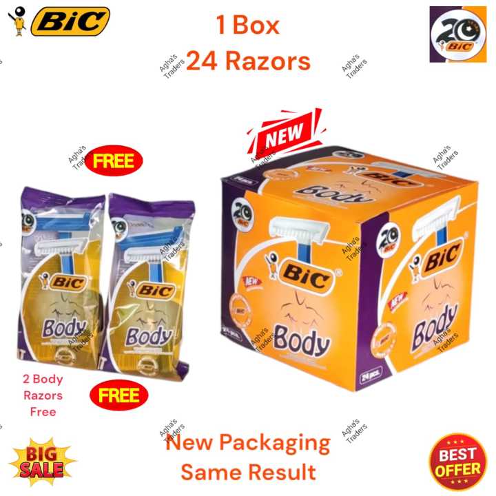 Original Made in E.U New Packaging BIC Body Finest Sharp Same Quality ...