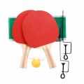 Table Tennis Table Indoor Indoor Games Sport Portable Table Tennis Net Bracket Ping-Pong Paddles Kit Set For Kids Childrens. 
