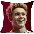 New Niall Horan Pillow Cover Bedroom Home Office Decorative Pillowcase Square Zipper Pillow Cases 45X45CM Satin Soft No Fade. 
