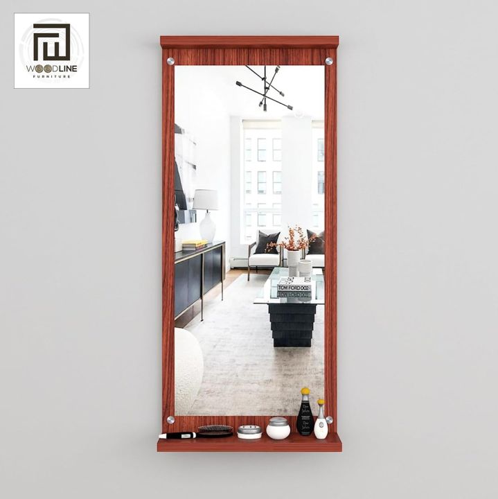 Rectangular%20White%20Wooden%20Wall%20Mirror%20for%20Living%20Room%20Bedroom%20Bathroom%20Modern%20Design%20Durable%20Build%20-%20Image%206