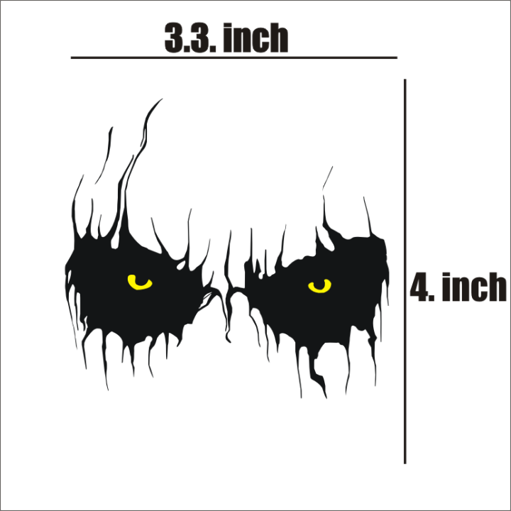 Joker Danger Eye Sticker for Bike, Car, Decoration Bike Sticker Car Sticker Mobile Sticker Bike Stickers Bike Stickers 125 Stickers For Bike Bike Accesories Car Sticker, Bike Stickers, Car Accesories