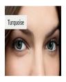 FreshLook Color Blends Contact Lenses - Turquoise. 