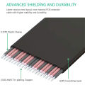 PCIE X1 Riser Cable Dual 90 Degree Right Angle PCIe 3.0 X1 to X1 Extension Cable 8Gbps PCI Express 1X Riser Card - 10CM. 