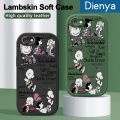 dienya For iPhone 6 iPhone 6s Case Cartoon Snoopy Thin New Design Leather Soft Back Cover Camera Protect Cases Shockproof Casing. 