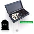 Magnetic Travel Chess Set with Folding Chess Board Educational Toys for Kids High quality Wood Sold By Fight Fitness. 