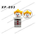 KT1012 XP087-094 horror movie It Pennywise anime bricks mini action toy figures kids Assemble blocks toys birthday gifts PCardiaCP. 