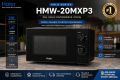Haier 20L Solo Microwave Oven HMW-20MXP3 - 700W Power, 5 Power Levels, Defrost Function, Mechanical Control, Compact Size - Official Warranty. 
