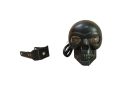 Khopari LED Light Skull Projector Spotlight Driving Fog Light Dual Color For Motorbike Car Jeep - 3 Wires. 