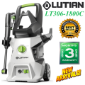 LUTIAN - LT306-1800C -  140 BAR HIGH CAR PRESSURE WASHER - 1800 WATTS -AUTO START - SELF PRIMING - PORTABLE- 2 IN 1 GUN ( LONG & SHORT). 