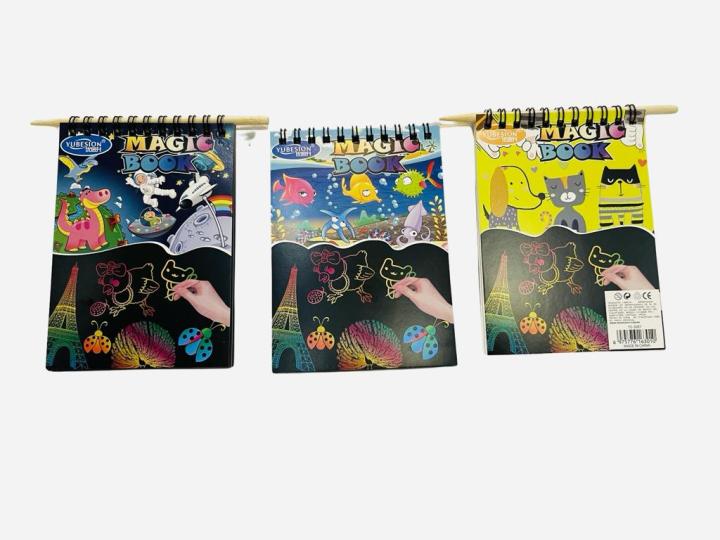 A Magical Scratch Book Adventure for Kids Spark Creativity with the Art of Scratch Art Pages