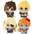 10cm New Genshin Impact Plush Stuffed Toys Zhongli Dadalia Fishel Aether Cartoon Anime Plush Doll Kids Boys Birthday Gifts Decor. 