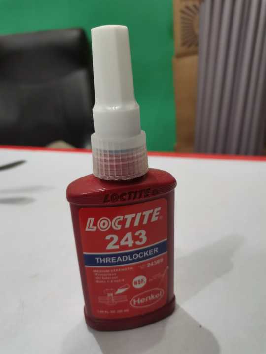 Threadlocker Loctite 243 Medium Strength Blue