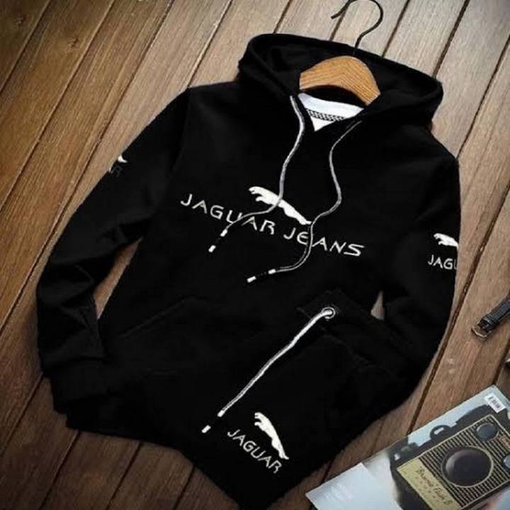 Jaguar Jeans Black Winter Tracksuit