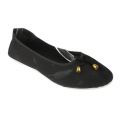 Maya Traders Black Canvas Slip On Rubber Dye Toms For Women - K42MT. 