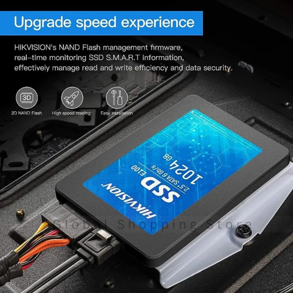 Hikvision / Hiksemi E100 SSD - 128GB - 256GB - 512GB - 1TB - Up to